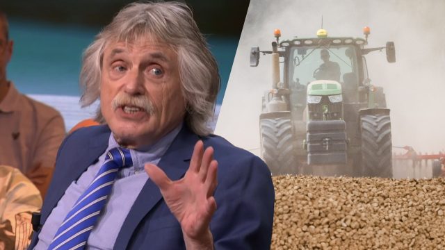 Johan Derksen in de bres voor boeren: 'Echt belachelijk wat er in Nederland gebeurt'