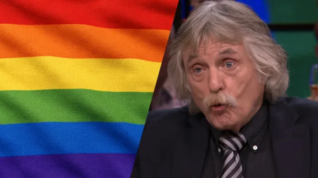 Johan Derksen in de bres voor homo-acceptatie: ‘Dadelijk gaan ze weer terug in de kast’