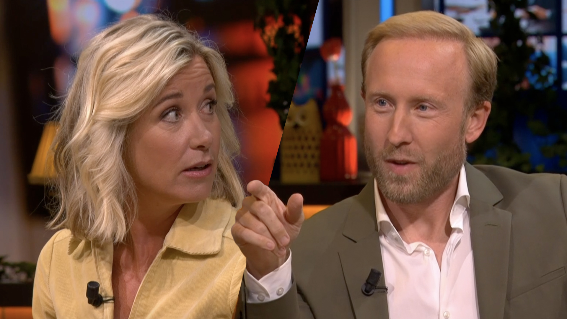 Carrie ten Napel stevig aan de tand gevoeld door Raymond Mens: 'Hou op, schei uit!'