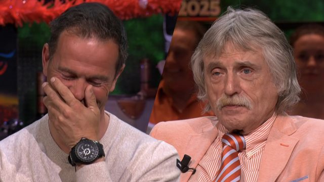 Vandaag Inside-studio moet lachen om ijskoude opmerking Johan Derksen over Extinction Rebellion