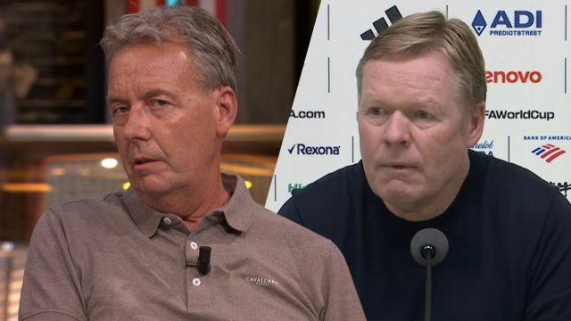 Valentijn Driessen ziet voor het eerst zijn harde vragen aan Koeman na Oranje-exit terug