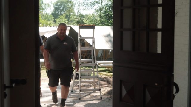 Wim is tevreden over het werk wat geleverd is