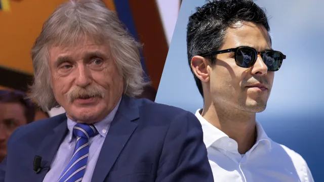 Johan Derksen: ‘Belachelijk dat Jetten weer weg is als Nederland stijf van de stress staat’