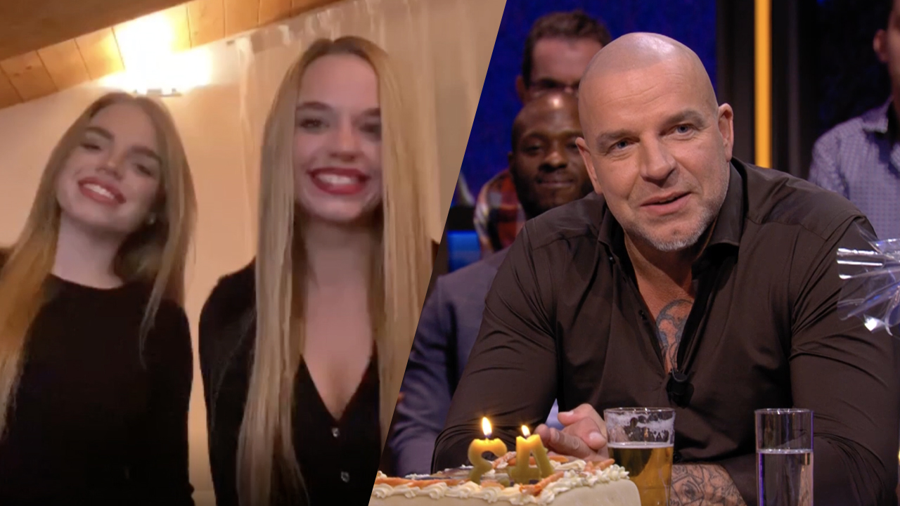 Andy geraakt door felicitatie van dochters uit Italië: 'Dit is het mooiste wat er is'