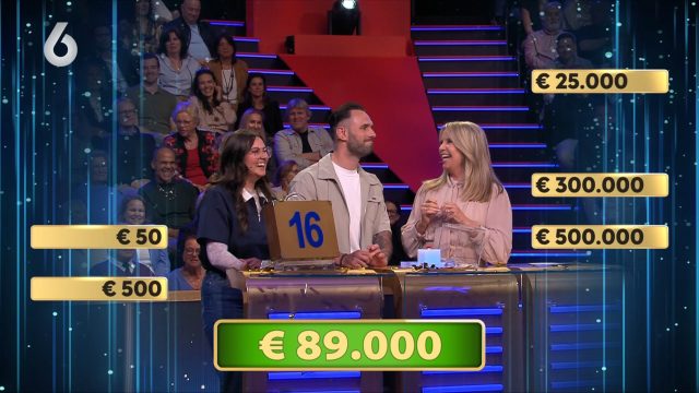 Het lef van Jordy wordt beloond met 89.000 euro!