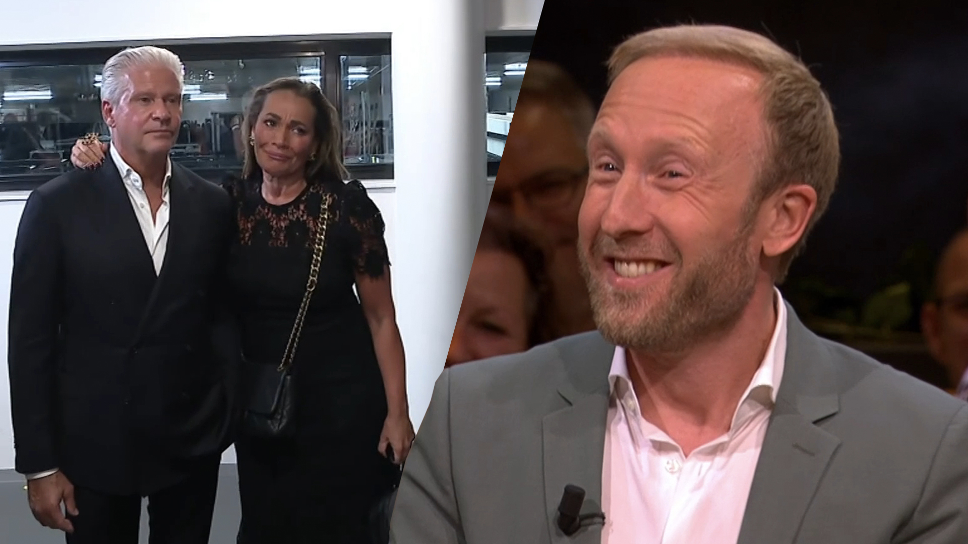 Raymond Mens lacht om opmerkelijke beelden van Dries Roelvink: ‘Kunnen we het nog één keer zien?’