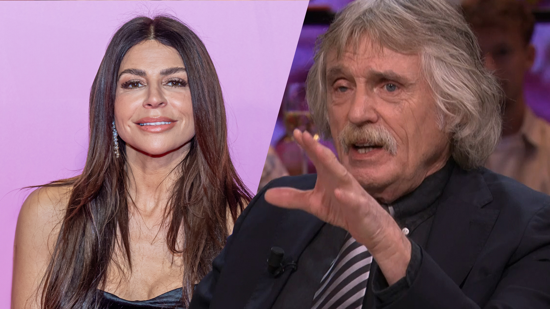 Johan Derksen na bruiloft Olcay: ‘Voor eeuwig ongeloofwaardig als voorvechter tegen huiselijk geweld’