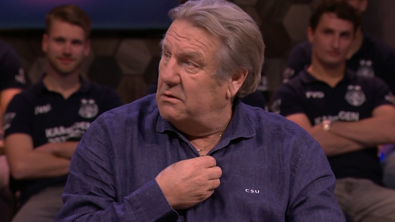 Jan Boskamp compleet overdonderd door geluidsman tijdens Veronica Offside