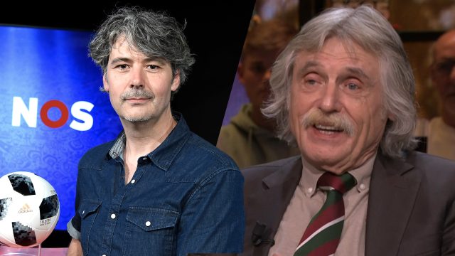Johan Derksen onthult: NOS-commentator Jeroen Grueter heet eigenlijk anders