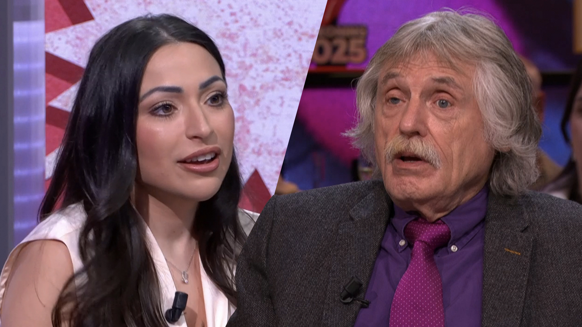 Johan Derksen kritisch op boze Lale Gül: 'Ze maakt nu een foutje'