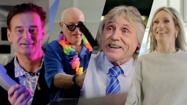 Wilfred Genee, René van der Gijp, Johan Derksen en Hélène Hendriks schitteren in Curaçao-promo!