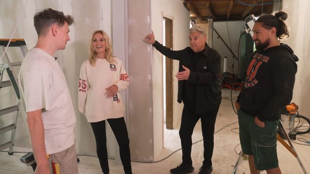 Natasja en René komen kijken bij het huis