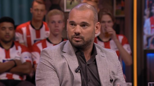 Wesley stoorde zich tijdens Lazio - Feyenoord: 'Houd één minuut je bek, man!'