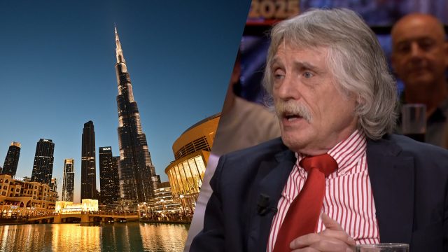Johan Derksen over Dubai: 'Ik vind het echt een verzamelplaats van patsers!'
