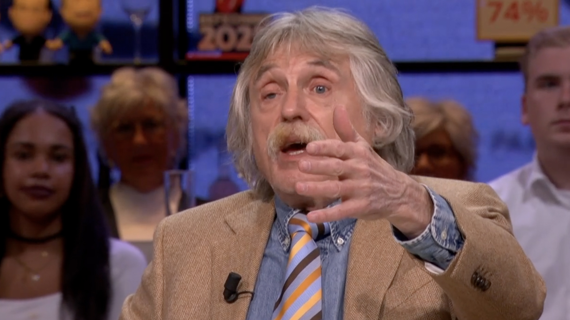 Johan Derksen: 'Nederland staat op het punt om een totale chaos te creëren!'