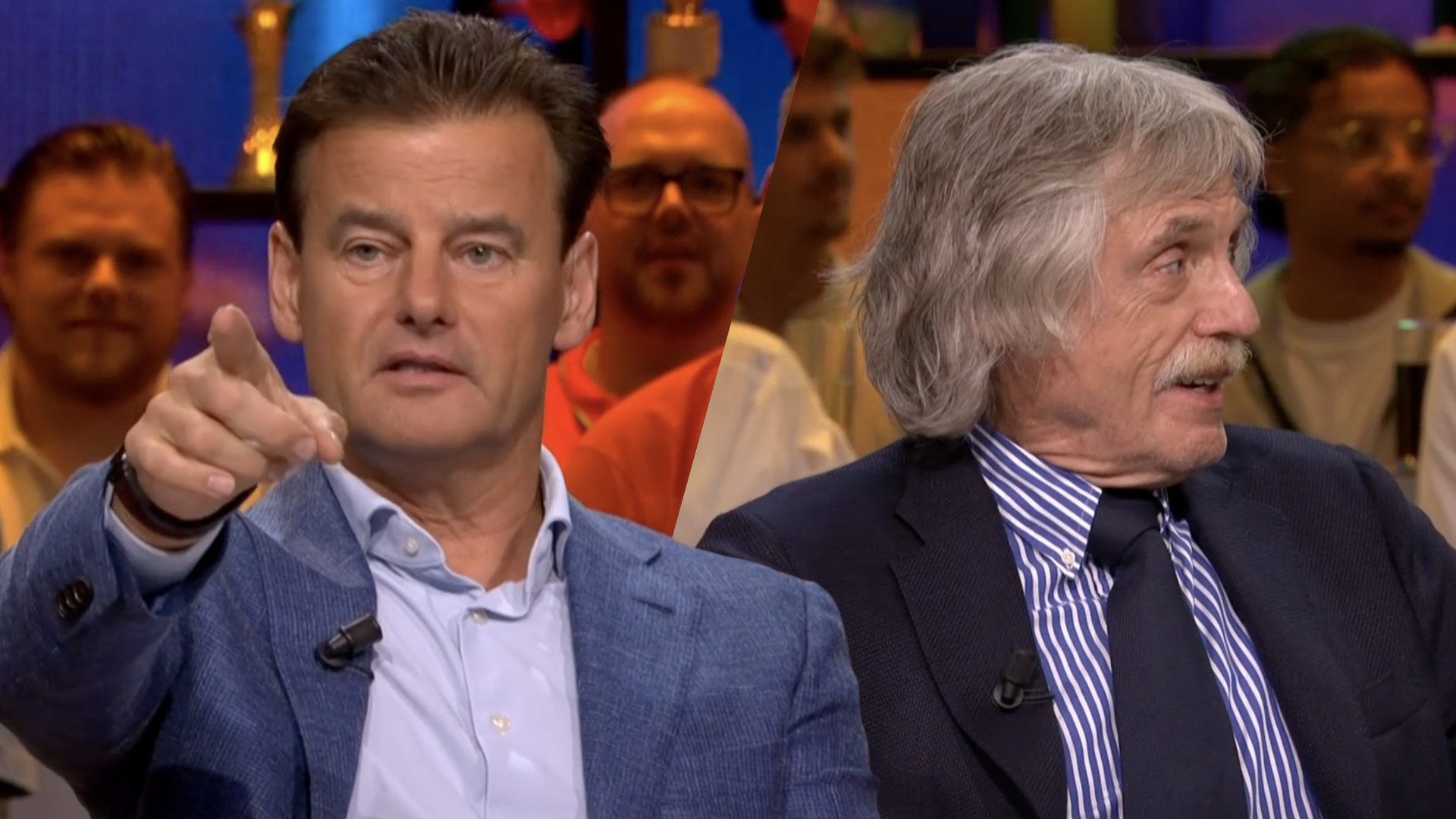 Wilfred Genee en Johan Derksen spotten opmerkelijke aanwezige: 'Wat doet die snoeshaan hier?!'