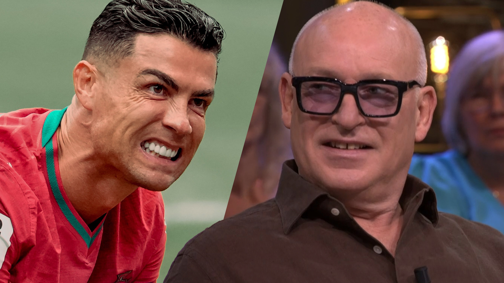 René van der Gijp reageert op statement Cristiano Ronaldo: ‘We moeten hem gaan bellen’