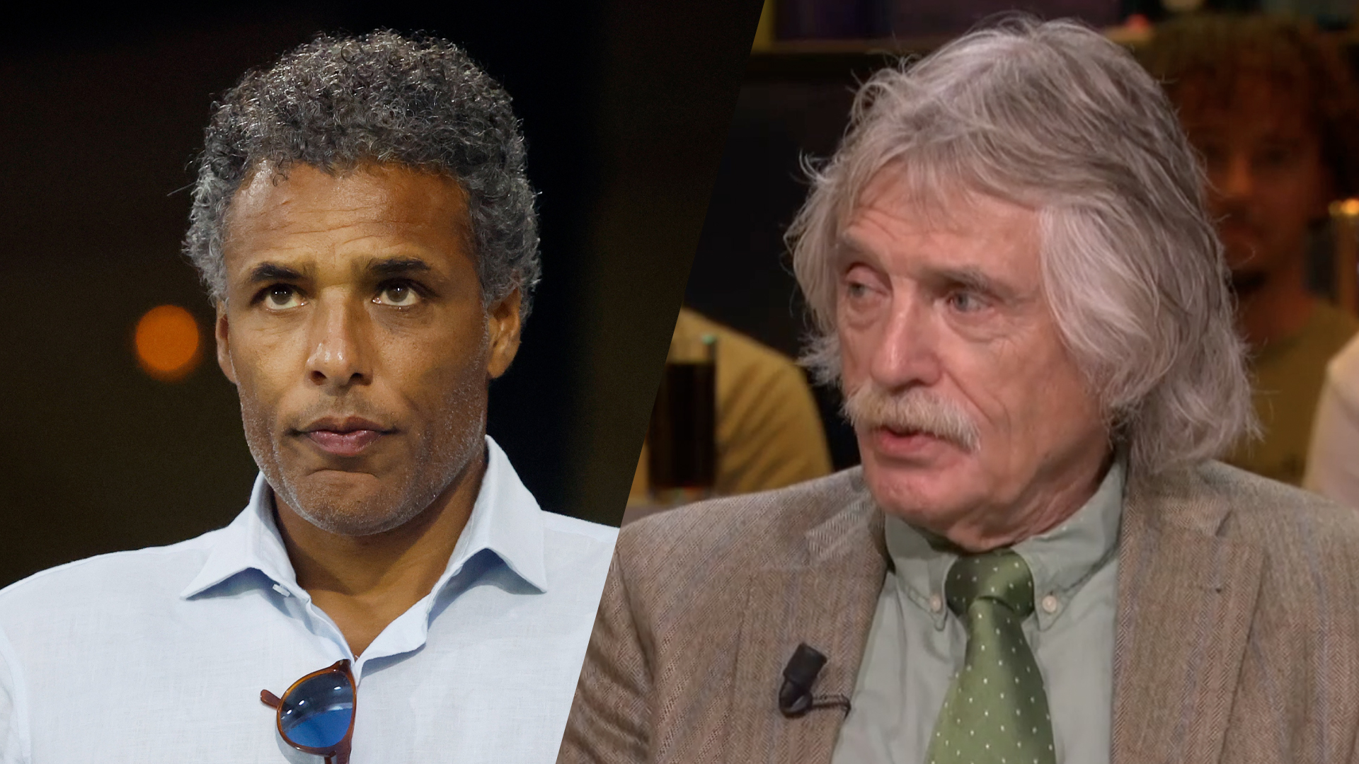 Johan Derksen over Pierre van Hooijdonk: 'Denkt dat hij Onze Lieve Heer is!'